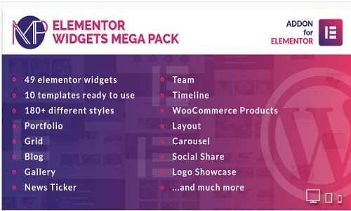 Elementor Widgets MegaPack